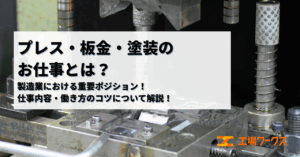 プレス・板金・塗装に関する画像です。