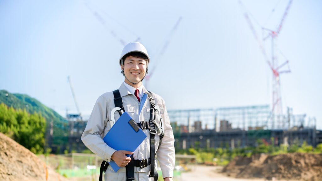身体を動かすのが得意な人向けの職業（建設作業員・工場作業員・ドライバー）